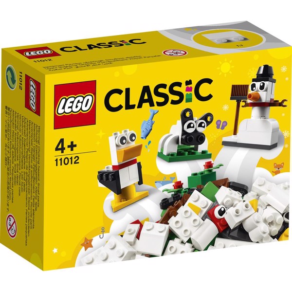 Kreative hvide klodser – 11012 – LEGO Classic