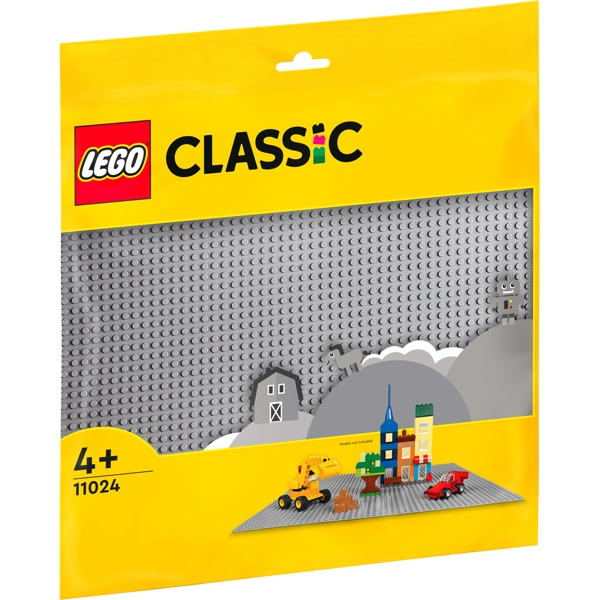 LEGO Classic Grå byggeplade – 11024 – LEGO Classic