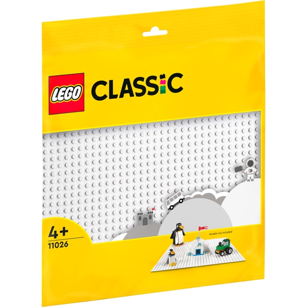 LEGO Classic Hvid byggeplade – 11026 – LEGO Classic