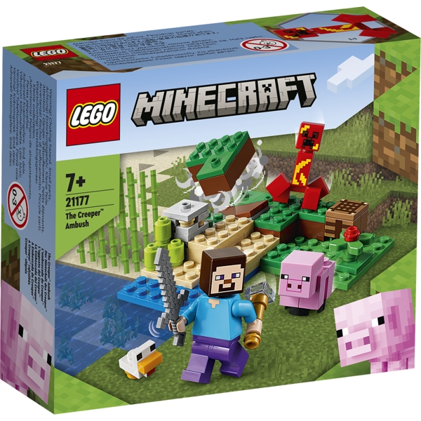 LEGO Minecraft Creeper-bagholdet – 21177 – LEGO Minecraft