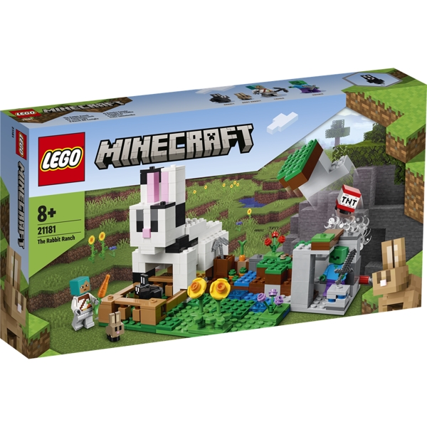 LEGO Minecraft Kaningården – 21181 – LEGO Minecraft