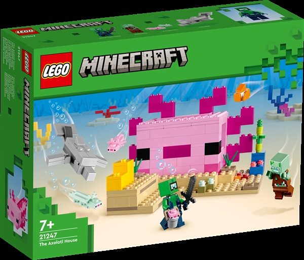 LEGO Minecraft Axolotl-huset – 21247 – LEGO Minecraft