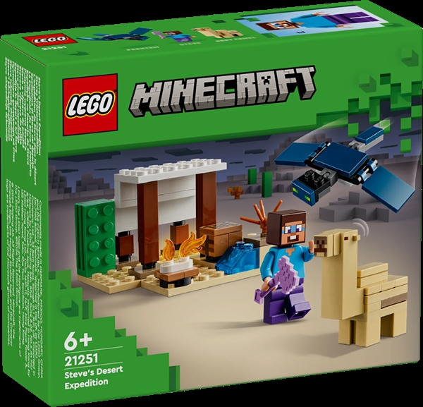 LEGO Minecraft Steves ørkenekspedition – 21251 – LEGO Minecraft