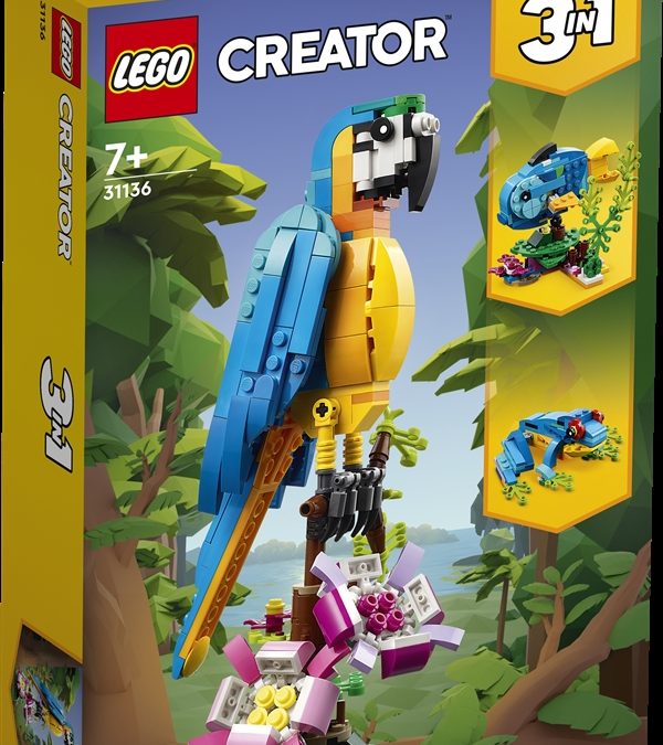 LEGO Creator Eksotisk papegøje – 31136 – LEGO Creator
