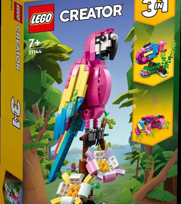 LEGO Creator Eksotisk pink papegøje – 31144 – LEGO Creator