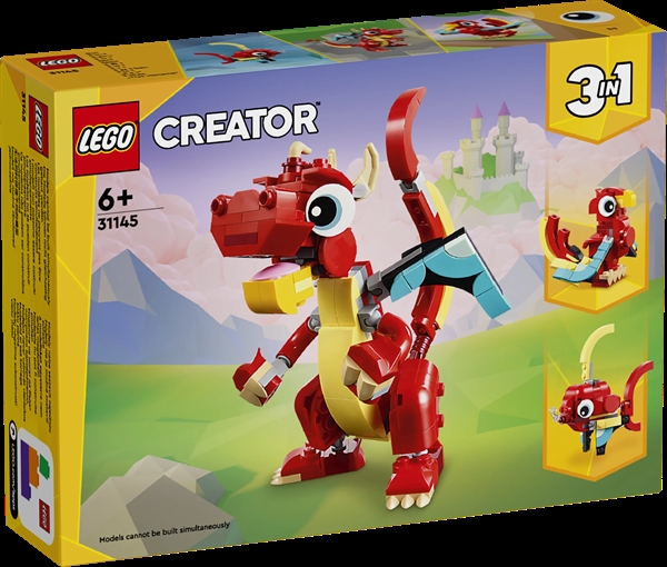 LEGO Creator Rød drage – 31145 – LEGO Creator