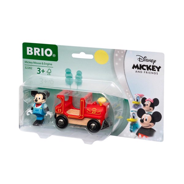 Brio Mickey Mouse og lokomotiv – BRIO