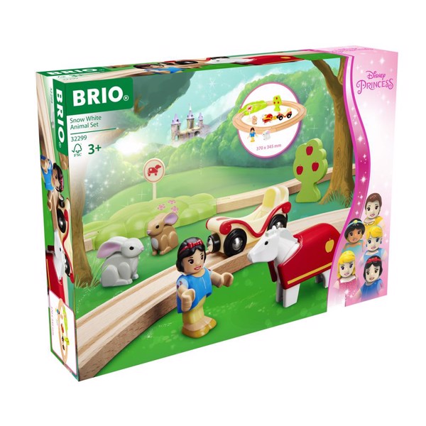 Brio Disney Princess Snehvide Togsæt med dyr – BRIO