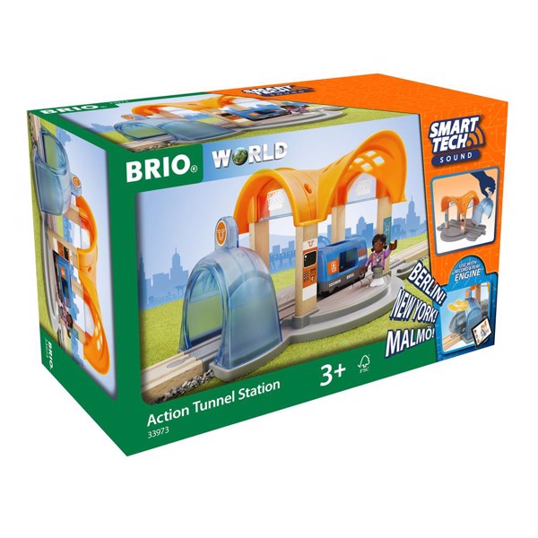 Brio Smart Tech Smart Tech Sound Action tunnel station – BRIO