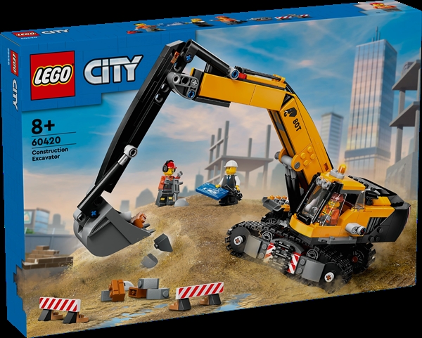 LEGO City Gul gravemaskine – 60420 – LEGO City