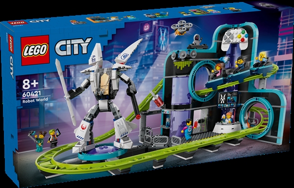 LEGO City Robot World rutsjebanepark – 60421 – LEGO City