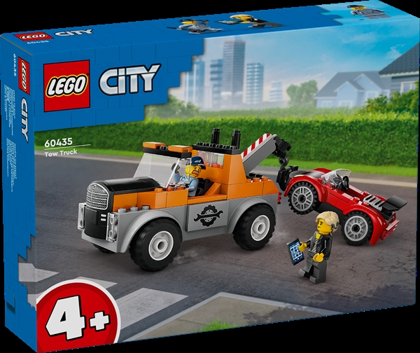 LEGO City Kranvogn og sportsvognsreparation – 60435 – LEGO City