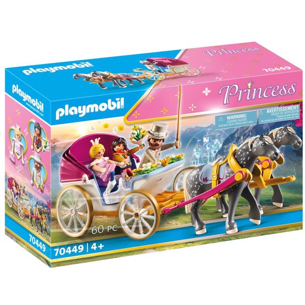 Playmobil Princess Romantisk hestevogn  – PL70449 – PLAYMOBIL Princess