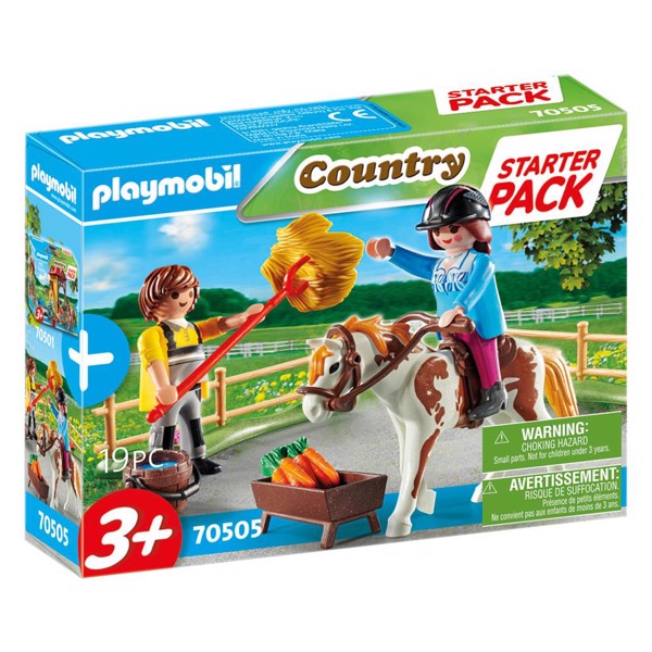 Playmobil Country Startpakke Rideskole Ekstraudstyr – PL70505 – PLAYMOBIL Country