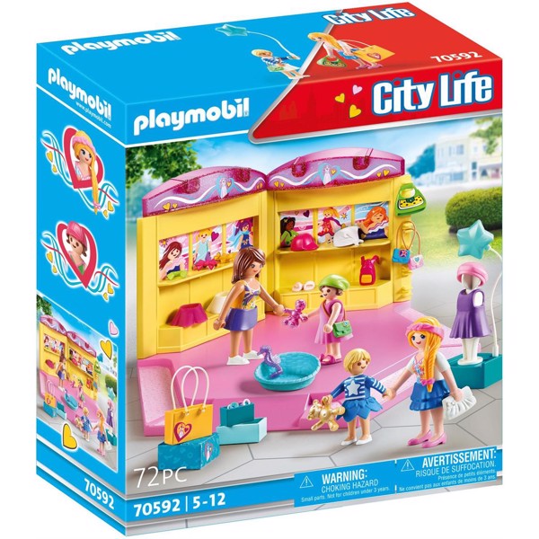 Playmobil City Life Kids Fashion Store – PL70592 – PLAYMOBIL City Life