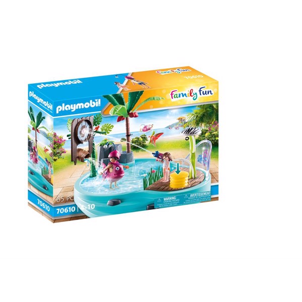 Playmobil Family Fun Sjov pool med vandpistol – PL70610 – PLAYMOBIL Family Fun