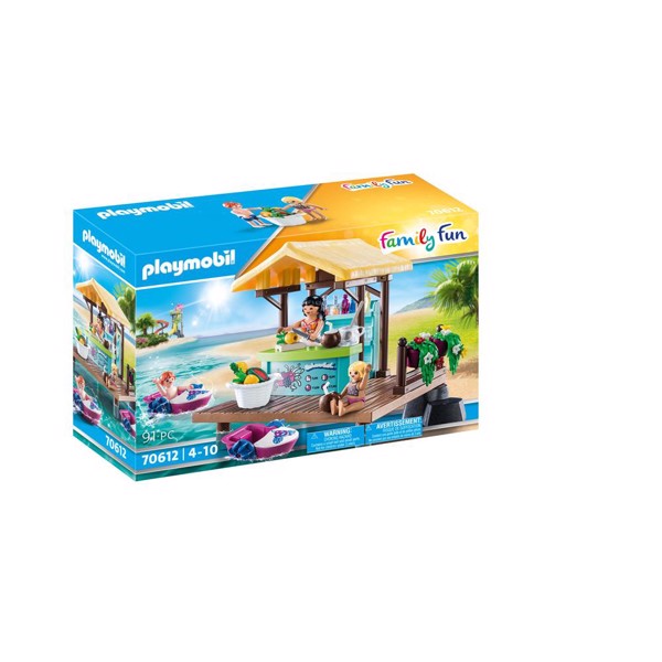 Playmobil Family Fun Robådsudlejning med saftbar –  PLAYMOBIL Family Fun