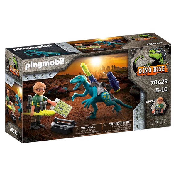 Playmobil Dinos Deinonychus: Klar til kamp  – PL70629 – PLAYMOBIL Dinos