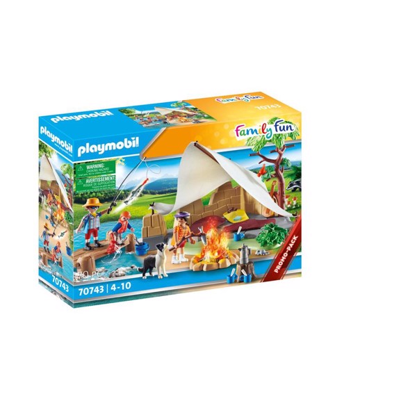 Playmobil Family Fun Familie på campingtur – PL70743 – PLAYMOBIL Family Fun