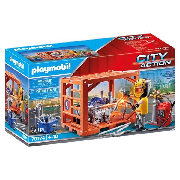 Playmobil City Action Containerproducent – PL70774 – PLAYMOBIL City Action