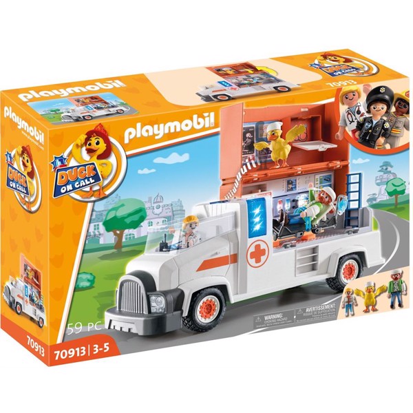 Playmobil Ducks On Call D*O*C* – Ambulance – PL70913 – PLAYMOBIL Duck On Call