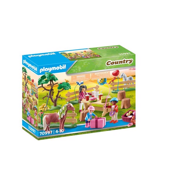 Playmobil Country Børnefødselsdag på rideskolen – PLAYMOBIL Country