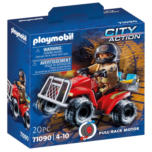 Playmobil City Action Brandvæsen – Speed Quad – PL71090 – PLAYMOBIL City Action