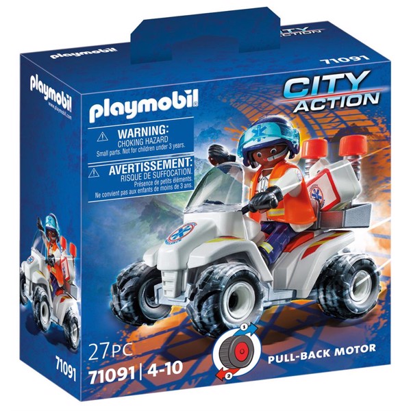 Playmobil City Life Redningstjeneste – Speed Quad – PLAYMOBIL City Life