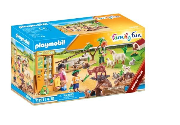 Playmobil Family Fun Oplevelses-klappezoo – PL71191 – PLAYMOBIL Family Fun