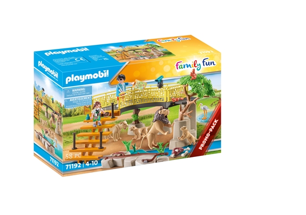 Playmobil Family Fun Løver i indhegning – PL71192 – PLAYMOBIL Family Fun