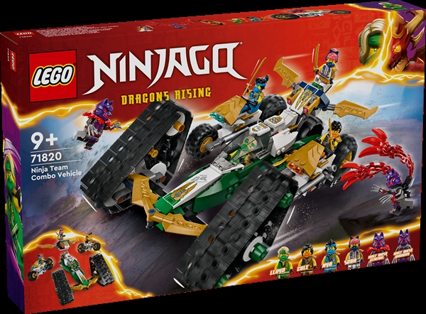 LEGO Ninjago Ninjateamets kombikøretøj – 71820 – LEGO Ninjago