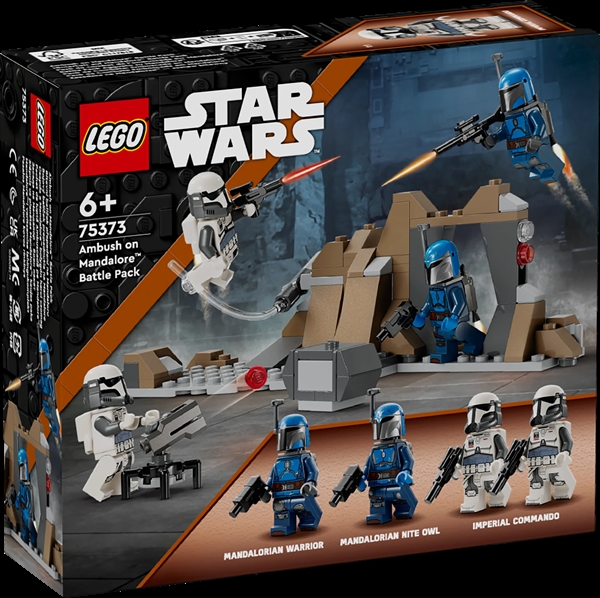 LEGO Star Wars Battle Pack med bagholdet på Mandalore – 75373 – LEGO Star Wars