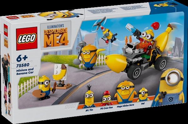 LEGO Minions og bananbil – 75580 – LEGO Minions