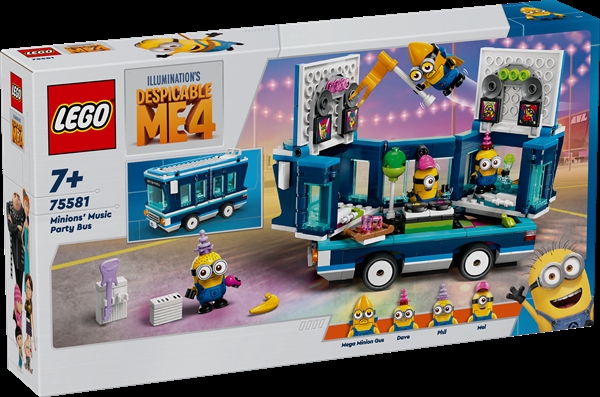 LEGO Minions-partybus – 75581 – LEGO Minions