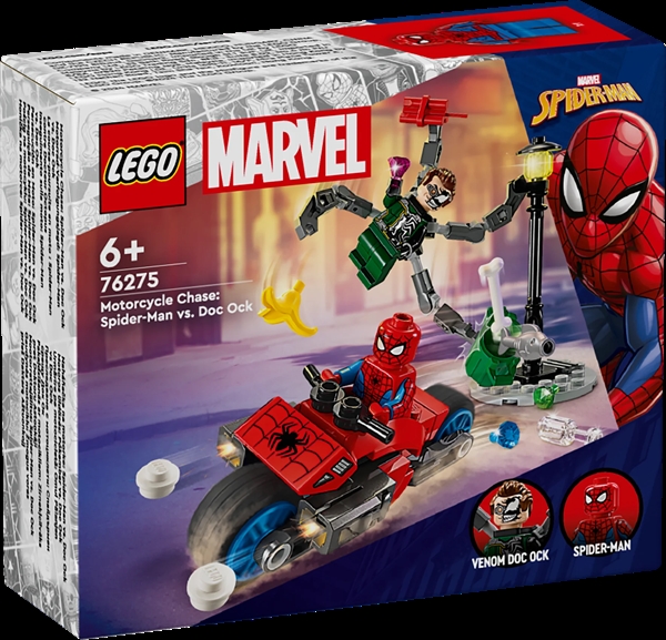 LEGO Super Heroes Motorcykeljagt: Spider-Man mod Doc Ock – 76275 – LEGO Super Heroes