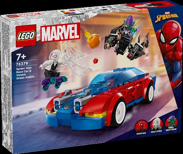 LEGO Super Heroes Spider-Mans racerbil og Venom Green Goblin – 76279 – LEGO Super Heroes