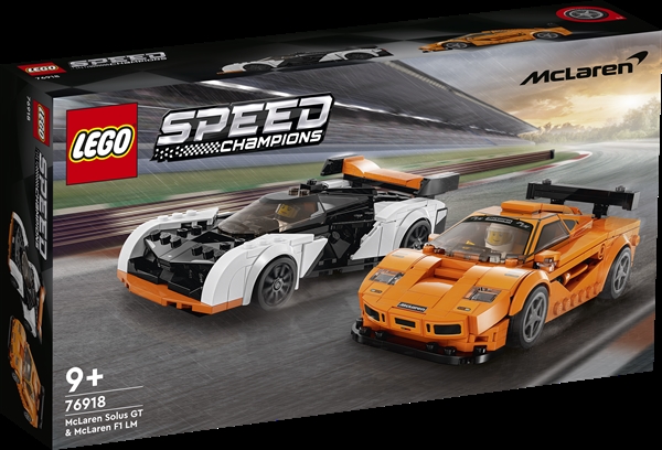 LEGO Speed Champions McLaren Solus GT og McLaren F1 LM – 76918 – LEGO Speed Champions