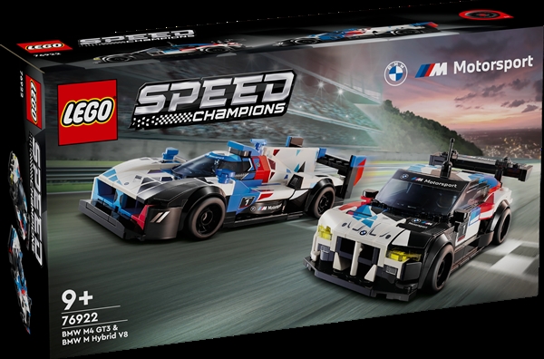 LEGO Speed Champions BMW M4 GT3 og BMW M Hybrid V8-racerbiler – 76922 – LEGO Speed Champions