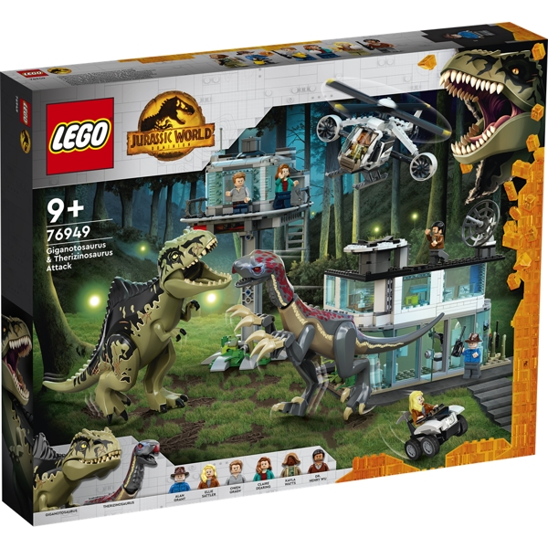 LEGO Jurassic World Giganotosaurus & Therizinosaurus Attack – 76949 – LEGO Jurassic World