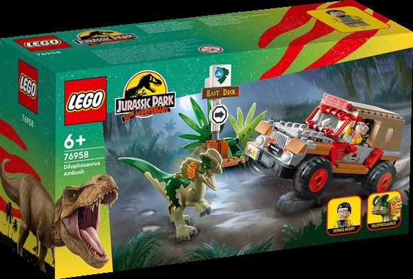 LEGO Jurassic World Dilophosaurus-baghold – 76958 – LEGO Jurassic World