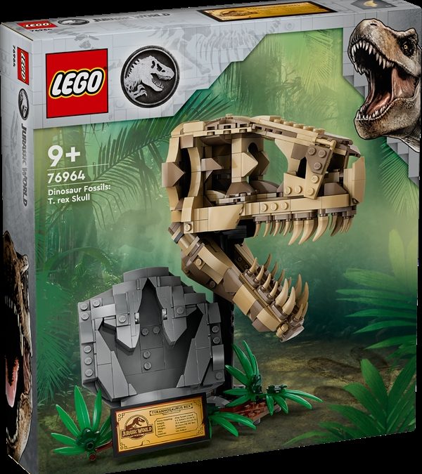 LEGO Jurassic World Dinosaurfossiler: T. rex-kranium – 76964 – LEGO Jurassic World