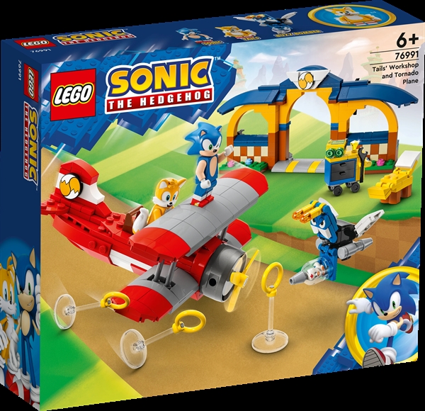 LEGO Tails’ værksted og Tornado-fly – 76991 – LEGO Sonic