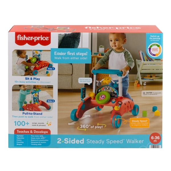 Fisher Price Smarter 2-Sided Walker – Fisher Price