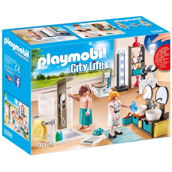 Playmobil City Life Badeværelse – PL9268 – PLAYMOBIL City Life