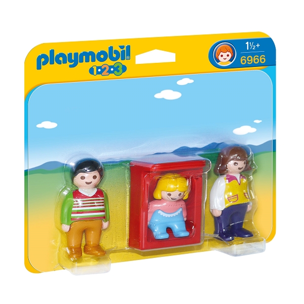 Playmobil 123 Forældre med baby – PL6966 – PLAYMOBIL 1.2.3