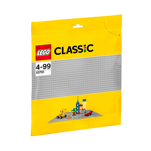 LEGO Classic Grå byggeplade – 10701 – LEGO Bricks &More