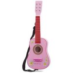 guitar-boern-rosa-blomster-pen700345