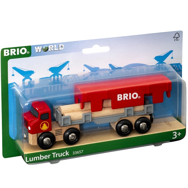 Brio Lastbil med tømmer – 2020 – BRIO