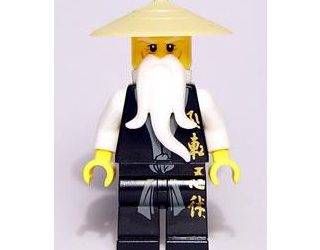 LEGO Ninjago Sensei Wu – sort tøj