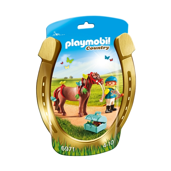 Playmobil Country Ponyen “Sommerfugl” til at pynte – PL6971 – Playmobil Country